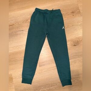 Jordan Kids Dark Green Fleece Joggers